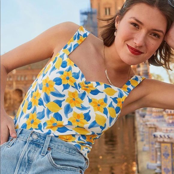 Soi Paris Tops - Soi Paris Capri Heart Top Size 34 2